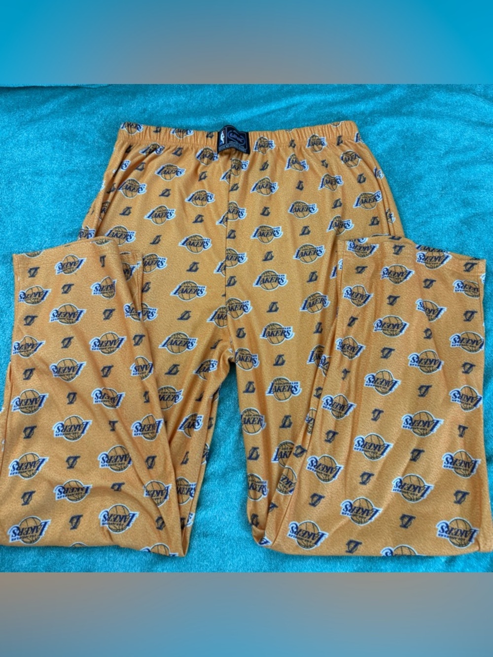 Los Angeles Lakers NBA Mens XL (40-42) Loungewear Pants